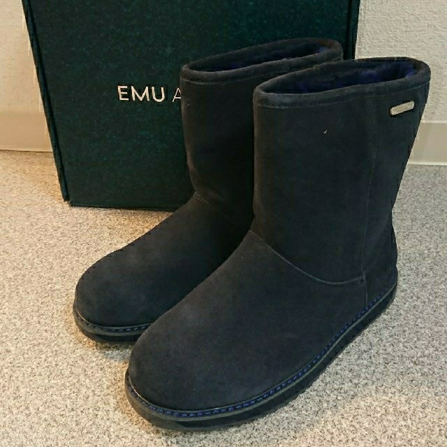 【新品未使用】EMU 防水 ムートンブーツ 24㎝ブーツ