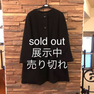 ロペ(ROPE’)のコート  sold out♪(ノーカラージャケット)