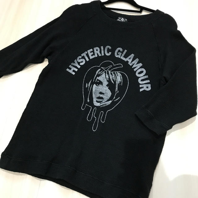 HYSTERIC GLAMOUR(ヒステリックグラマー)の美品ヒステリックグラマー　カットソー　レディース  レディースのトップス(カットソー(長袖/七分))の商品写真