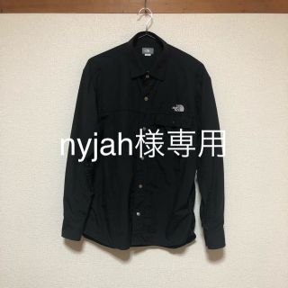 ザノースフェイス(THE NORTH FACE)のノースフェイス ヌプシシャツ 黒 Ｓサイズ 極美品(シャツ)