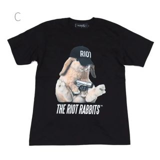 ミルクボーイ(MILKBOY)の全店舗完売 MILKBOY FAT BUNNY TEE ブラック(Tシャツ/カットソー(半袖/袖なし))