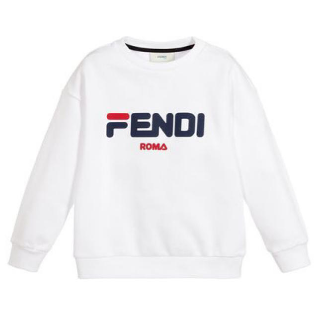 FENDI FILA フェンディ フィラ トレーナー スウェット 14Y 子供 | フリマアプリ ラクマ