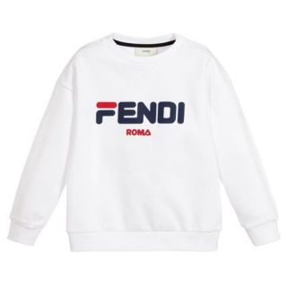 フェンディ　フィラ　fendi fila コラボ　スウェット　裏起毛