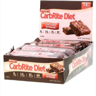 Doctor's CarbRite Diet、チョコレートブラウニー　12本(ダイエット食品)