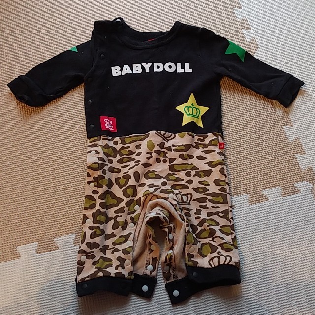 BABYDOLL(ベビードール)のBABYDOLL ロンパース　70㎝ キッズ/ベビー/マタニティのベビー服(~85cm)(ロンパース)の商品写真