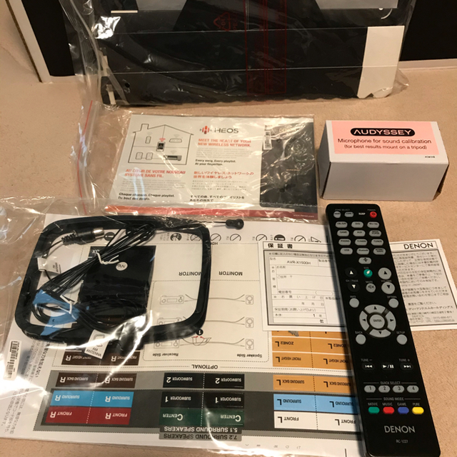 AVR-X1500H 4k AVアンプ DENON AVR-X1500H 4k AVアンプ DENON