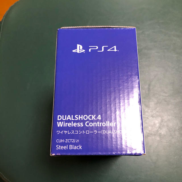 新品！ps4 デュアルショック4 ワイヤレスコントローラー　スチールブラック