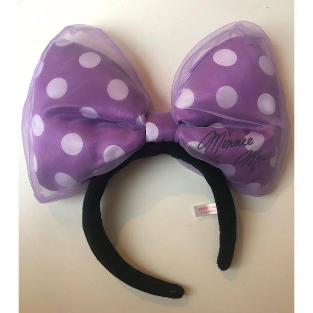 Disney(ディズニー)の美品 ♡ ミニー カチューシャ レディースのヘアアクセサリー(カチューシャ)の商品写真