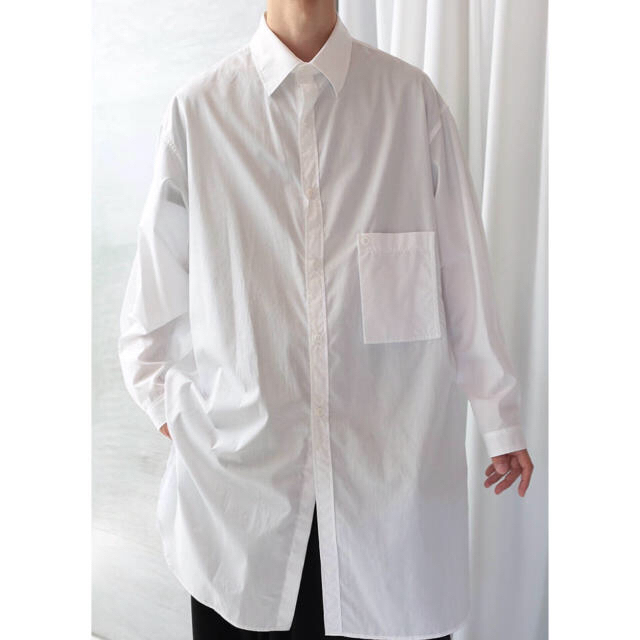 Yohji Yamamoto pour homme 18aw 環縫いロングシャツ Yohji Yamamoto pour homme 18aw 環縫いロングシャツ