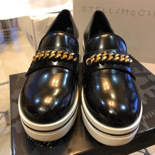 ステラマッカートニー(Stella McCartney)のお値下げ　ステラマッカートニー  厚底スニーカー　エナメル　スリッポン  37(スリッポン/モカシン)