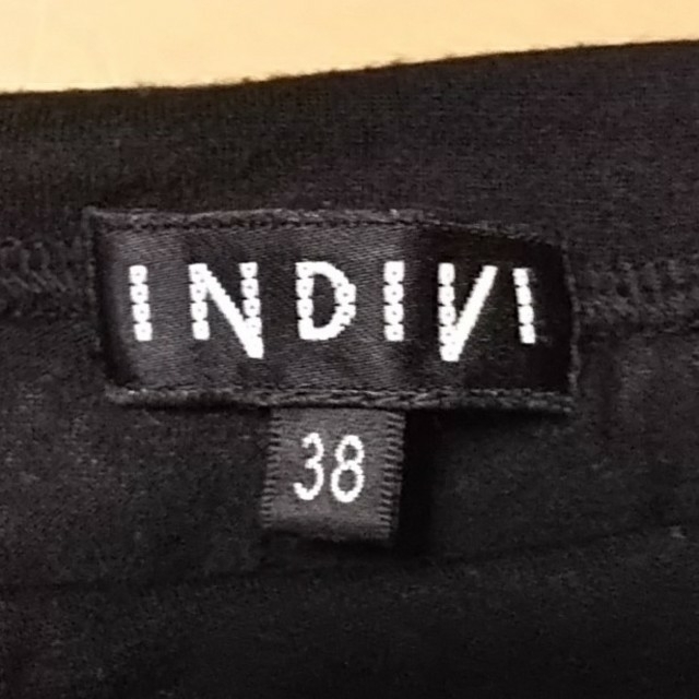 INDIVI(インディヴィ)のﾀｰﾄﾙﾈｯｸ(ﾌﾞﾗｯｸ) レディースのトップス(カットソー(長袖/七分))の商品写真