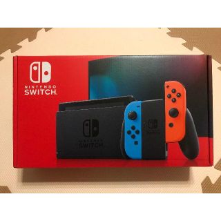 ニンテンドースイッチ 本体 新品 新型 ネオンブルー 3年プレミアム保障付(家庭用ゲーム機本体)