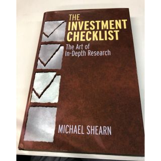 The Investment Checklist: The Art of In-(洋書)