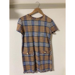 ザラ(ZARA)のZARA ザラ　新品　ワンピース(ミニワンピース)