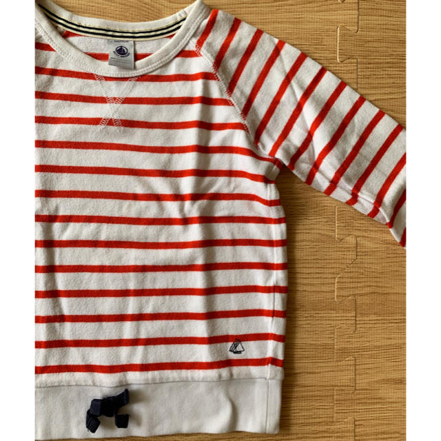 PETIT BATEAU(プチバトー)のプチバトー 6ans 114㎝ ロンT キッズ/ベビー/マタニティのキッズ服女の子用(90cm~)(Tシャツ/カットソー)の商品写真