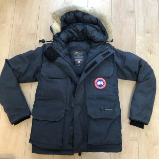 カナダグース(CANADA GOOSE)のカナダグース　レディース S/P 紺(ダウンジャケット)