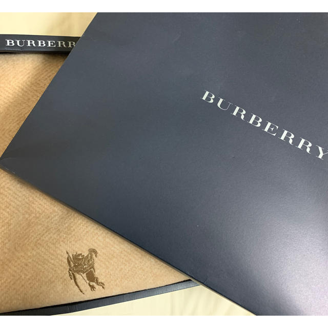 BURBERRY(バーバリー)のBURBERRYのウール毛布 インテリア/住まい/日用品の寝具(毛布)の商品写真