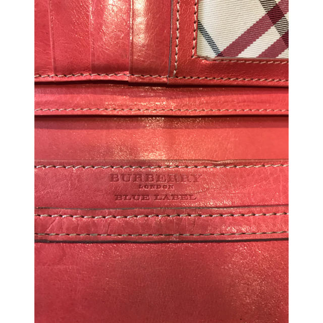 BURBERRY BLUE LABEL(バーバリーブルーレーベル)のBURBERRY BLUE LABEL 長財布 レディースのファッション小物(財布)の商品写真