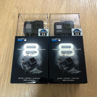 ゴープロ(GoPro)のGoPro HERO8BLACK 新品未使用 2台セット(コンパクトデジタルカメラ)