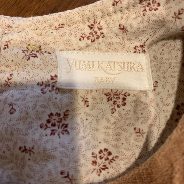 YUMI KATSURA(ユミカツラ)のYUMI KATSURA BABY ワンピース　80cm  キッズ/ベビー/マタニティのベビー服(~85cm)(ワンピース)の商品写真