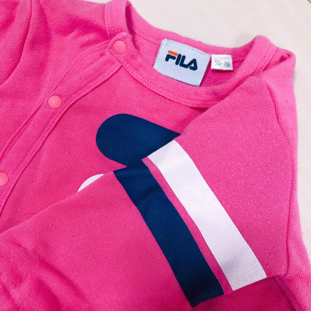 FILA(フィラ)のFILA❁2wayロンパース キッズ/ベビー/マタニティのベビー服(~85cm)(ロンパース)の商品写真