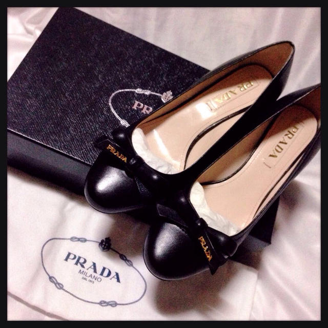 PRADA♡リボンパンプス新品未使用 PRADA♡リボンパンプス新品未使用