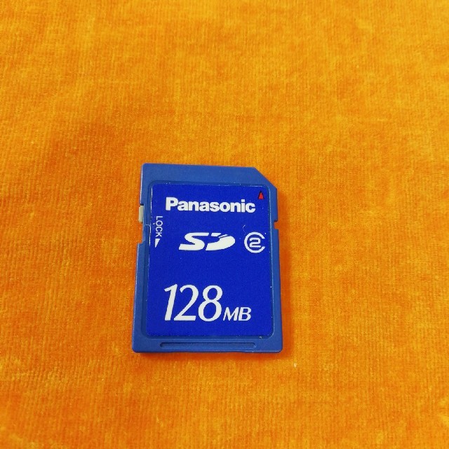 Panasonic(パナソニック)のSDカード 128MB スマホ/家電/カメラのPC/タブレット(PC周辺機器)の商品写真