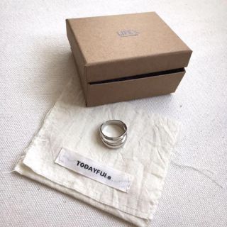 トゥデイフル(TODAYFUL)のBLEA様専用❗️TODAYFULTexture Line Ring(リング(指輪))