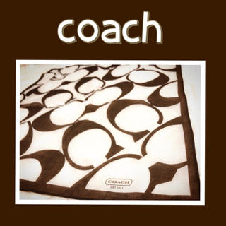 コーチ(COACH)のcoach スカーフ モノグラム 新品 未使用(バンダナ/スカーフ)