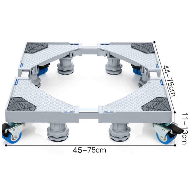 Easma 洗濯機 冷蔵庫キャスター付き 底上げ台(耐荷重800kg 8輪8足)の通販 by .｜ラクマ