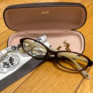 ゾフ(Zoff)の【売約済】くまのプーさん 度なしメガネ(ブルーライトカットレンズ入り)(サングラス/メガネ)