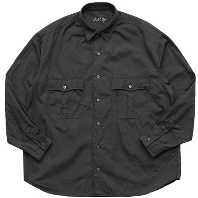 Porter Classic ROLL UP DOT SHIRT BLACK