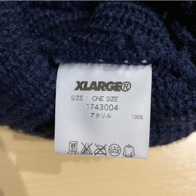 XLARGE(エクストララージ)のX-LARGE ニット帽 キッズ/ベビー/マタニティのこども用ファッション小物(帽子)の商品写真