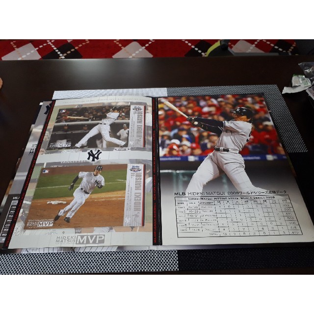 新品❗ヤンキース松井秀喜選手ワールドシリーズMVP記念フレーム 新品❗ヤンキース松井秀喜選手ワールドシリーズMVP記念フレーム