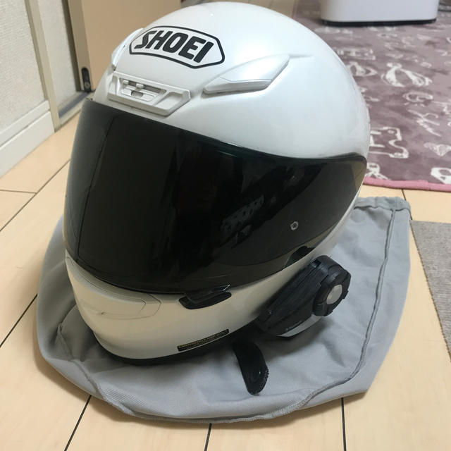 SHOEI Z-7 ルミナスホワイトSサイズ SENA20S お値下げ中 | フリマアプリ ラクマ