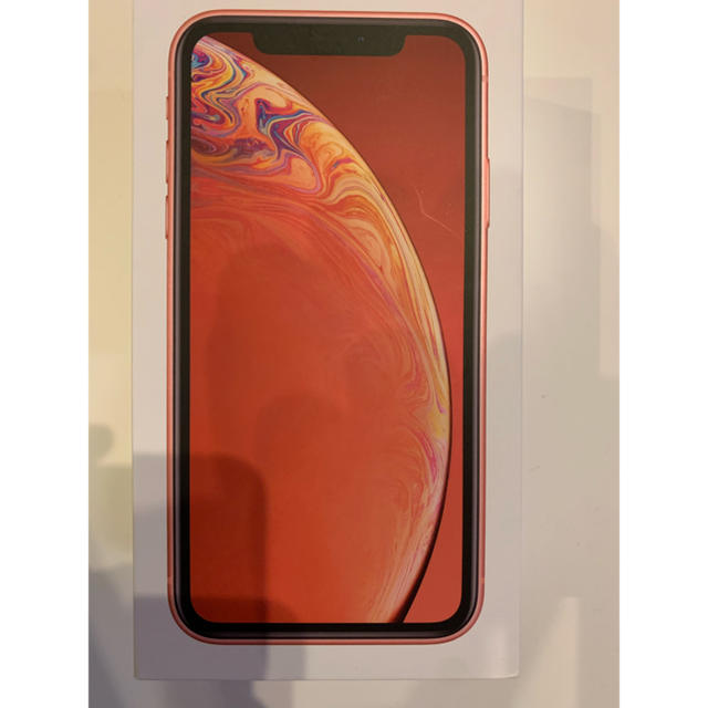 スマートフォン本体iPhone XR Coral 128GB DOCOMO simロック解除済み