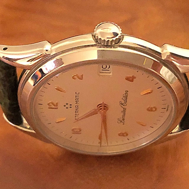 エテルナの 腕時計 限定モデル クロコの通販 by ミントshop｜ラクマ エテルナ ETERNA 自動巻 しました