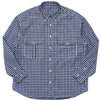 ポーター(PORTER)のPorter Classic ギンガムチェックシャツ　NAVY(シャツ)