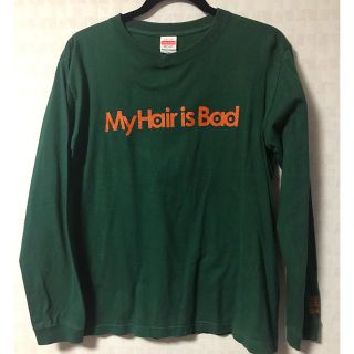 My Hair is Bad モスグリーン ロンT(ミュージシャン)