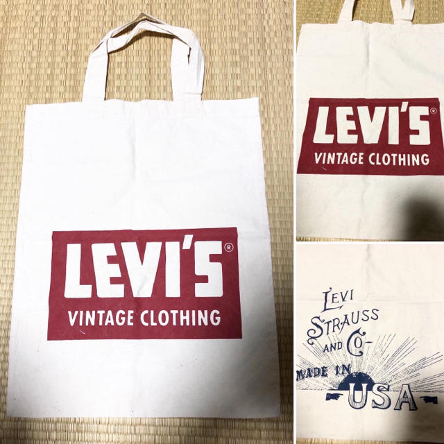 Levi's(リーバイス)の非売品 Levi's リーバイス 生成 エコ トートバッグ レディースのバッグ(トートバッグ)の商品写真