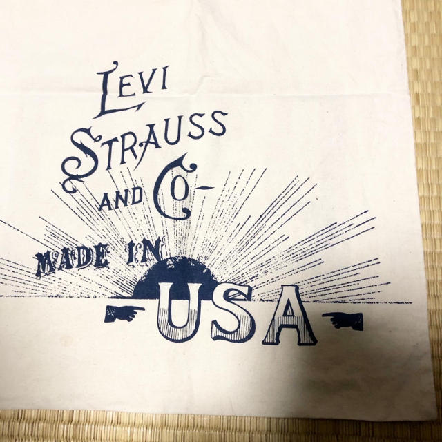 Levi's(リーバイス)の非売品 Levi's リーバイス 生成 エコ トートバッグ レディースのバッグ(トートバッグ)の商品写真