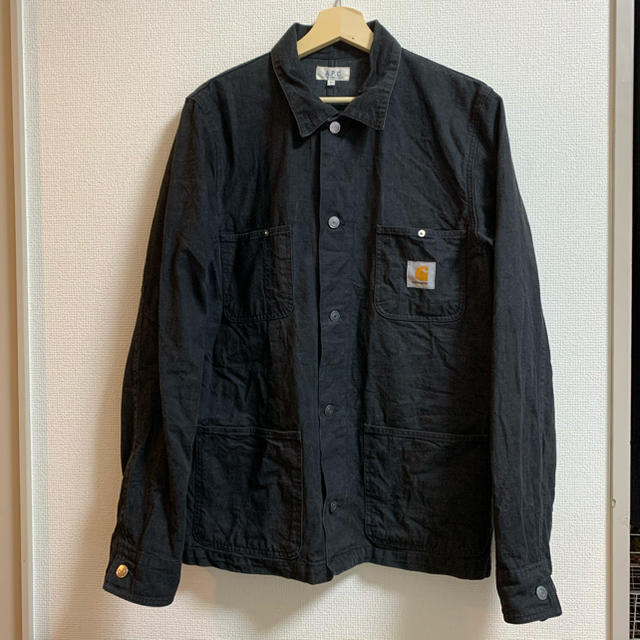 A.P.C(アーペーセー)のa.p.c  カーハート　wip ダブルネーム　カバーオール　M メンズのジャケット/アウター(カバーオール)の商品写真