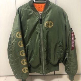 アルファインダストリーズ(ALPHA INDUSTRIES)のALPHA MA1 アルファインダストリーズ(ミリタリージャケット)