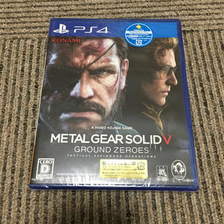 プレイステーション4(PlayStation4)のMETAL GEAR SOLID 5 GROUND ZEROES PS4版(家庭用ゲームソフト)