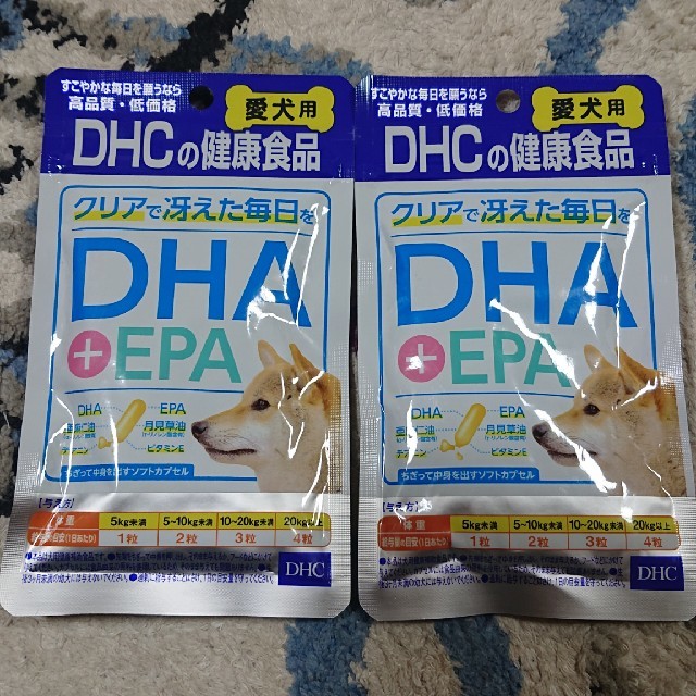 Dhc Dhc 愛犬用健康食品 Dha Epaの通販 By ケーサラン１２７ S Shop ディーエイチシーならラクマ