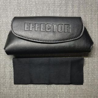 エフェクター(EFFECTOR)の未使用 EFFECTOR メガネケース サングラスケース エフェクター 眼鏡拭き(サングラス/メガネ)