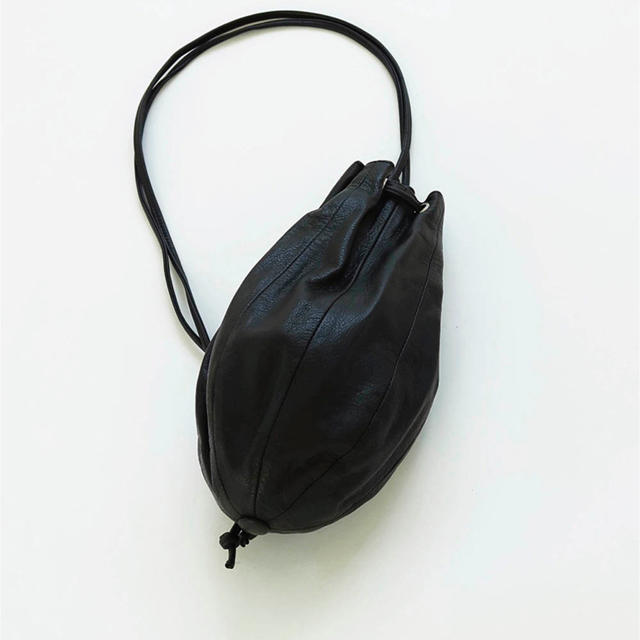 トゥデイフル Leather Knapsack 新品 ブラック