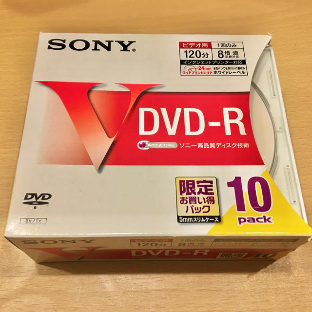 SONY - SONY DVD-R(CPRM非対応)9枚の通販 by ますぱん's shop｜ソニーならラクマ