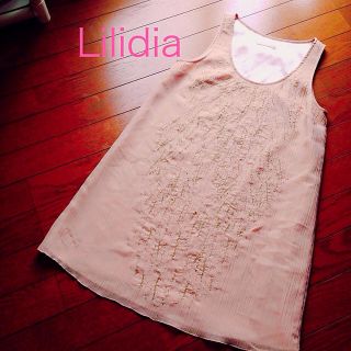 リリディア(Lilidia)のLiilidiaワンピースチュニック(ミニワンピース)