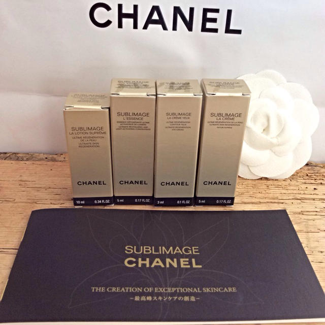 CHANEL   CHANELサブリマージュサンプルセットの通販 by an's shop